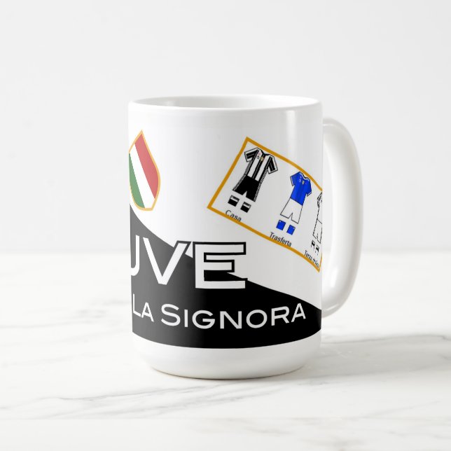 JUVE LA SIGNORA - KAFFEMUGG (Framsida höger)
