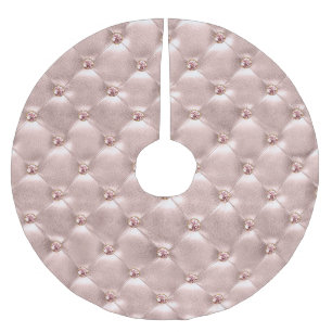 Juvel Bling Cushion Stitched Pillow ro Guld Julgransmatta Borstad Polyester
