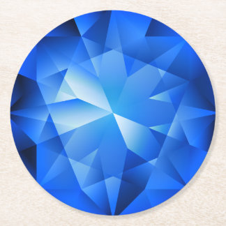 Juvel Fasetter Underlägg Papper Rund