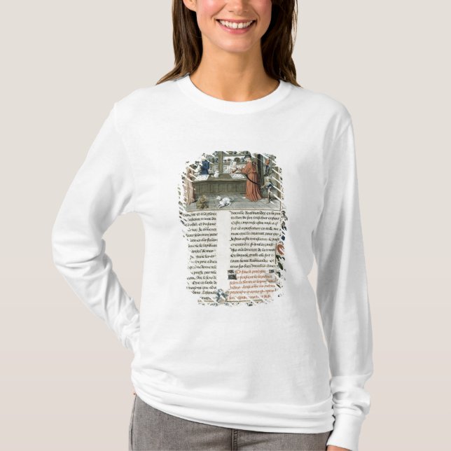 Juveleraren shoppar, från Lapidaire de Mandeville Tee Shirt (Framsida)