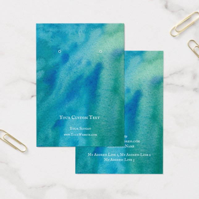 Juvelerarkort för Visning, Vår naturkonst Visitkort (Kontor)