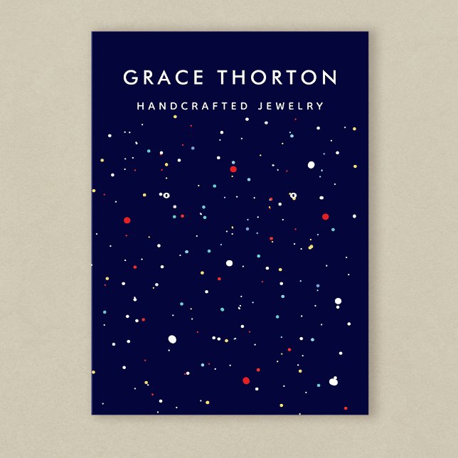 Juvelerkort för tidig Party-Visning Visitkort (Skapare uppladdad)