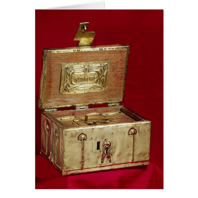 Juveln boxas hälsningskort (Framsidan)