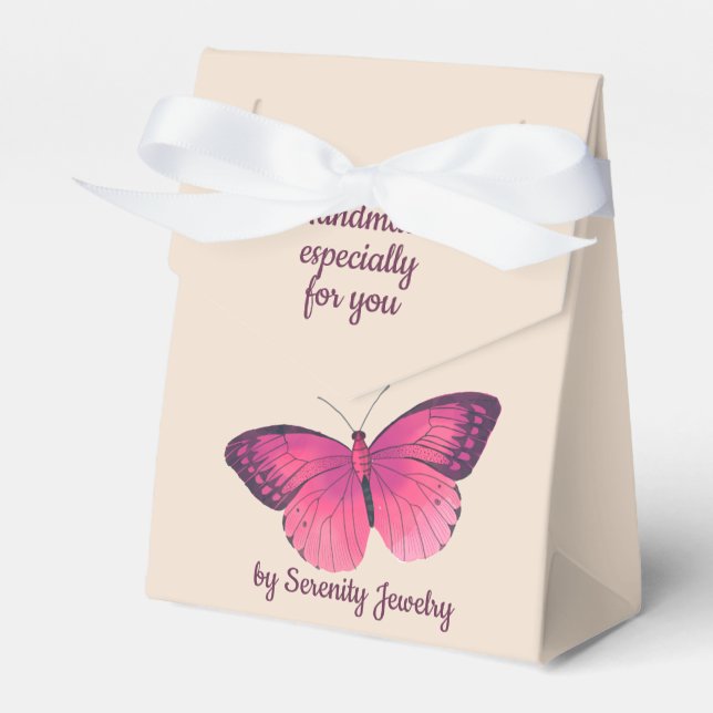 Juvelry Gift Box, Promoto for Handmade Jewelry Presentaskar (Framsidan Sidan)