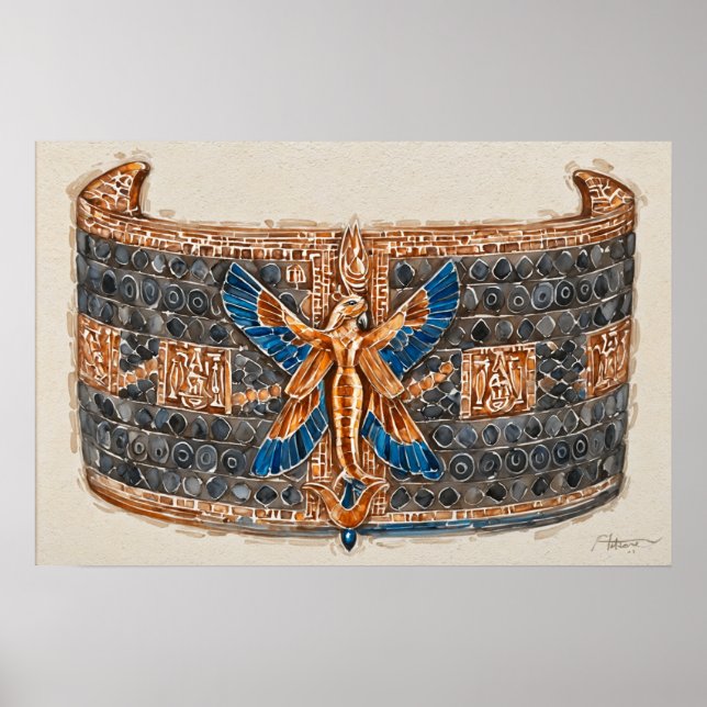 Juvelry of Queen Hatshepsut Poster (Framsidan)