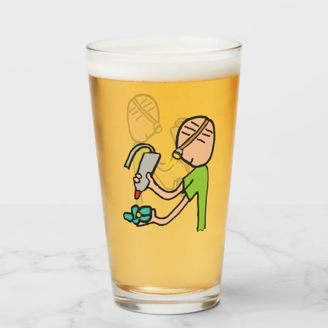 Juvelry Skapar Glaskopp (Framsida fylld)