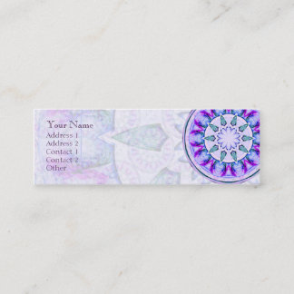 JuvelstjärnaMandala •, Profilera visitkorten Mini Visitkort