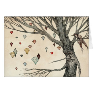 Juvelträd Hälsningskort