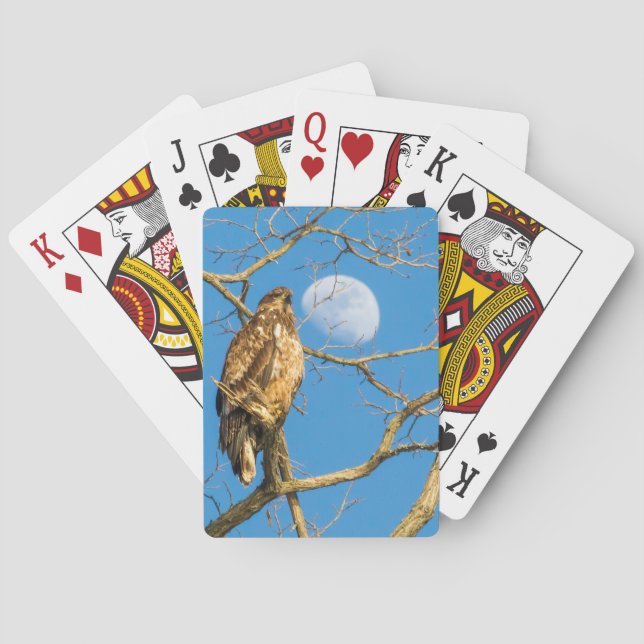 Juvenile Örn och Måne Casinokort (Baksidan)