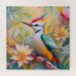 Juvenile Rainbow Woodpecker Fantasy Bird Pussel