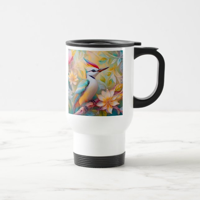 Juvenile Rainbow Woodpecker Fantasy Bird Resemugg (Höger)