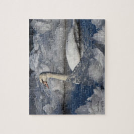 Juvenile Svan i Icey River Pussel