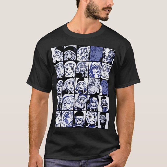 Juvia Lockser - Fairy svan Collage T Shirt (Framsida)