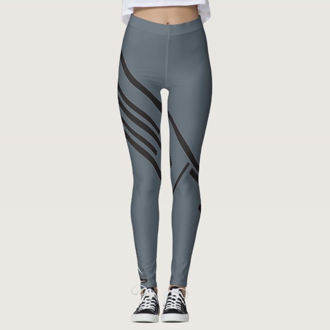 Juxta damasker leggings (Framsida)