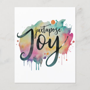 Juxtapose Joy Flygblad