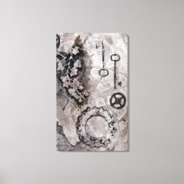 Juxtaposition II Canvastryck (Framsida)