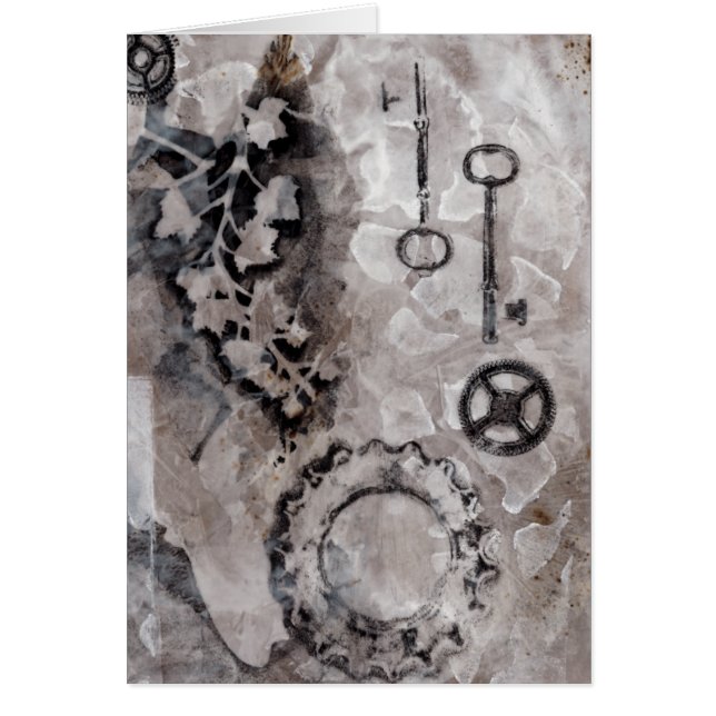 Juxtaposition II Hälsningskort (Framsidan)