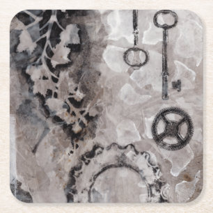 Juxtaposition II Underlägg Papper Kvadrat