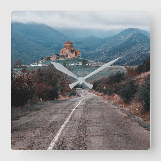 Jvari kloster Georgia Fyrkantig Klocka (Framsida)