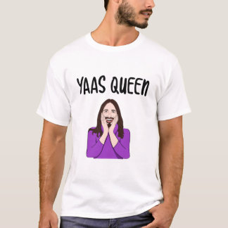 JVN Yaas Queen 2 Passande V-Nacke T-Shirt