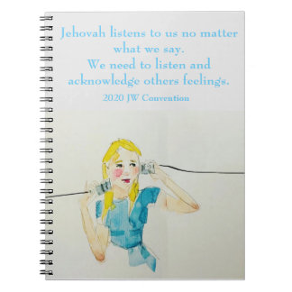 JW 2020 Convention Notebook - Tara Lillian Art Anteckningsbok