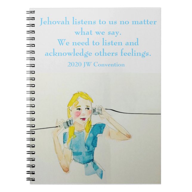 JW 2020 Convention Notebook - Tara Lillian Art Anteckningsbok (Framsidan)