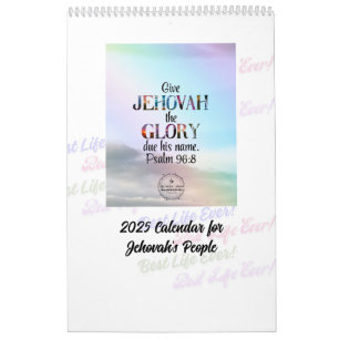 JW 2025-kalendern "Bästa livet någonsin" Kalender