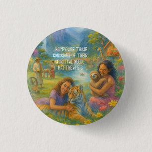 JW 2026 Year Text Matthew 5:3 Paradise Scene Knapp
