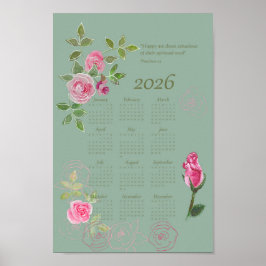 JW-årstextkalender anpassningsbar Poster