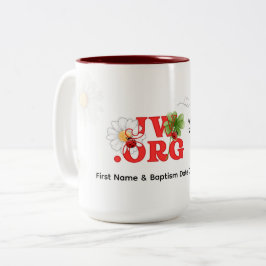JW Baptism Gift Keepsaké - Coffee Kopp för hennes