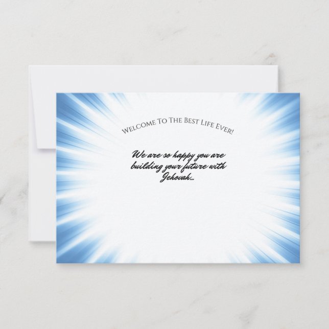 JW Baptism Grattiss Card (Framsida)