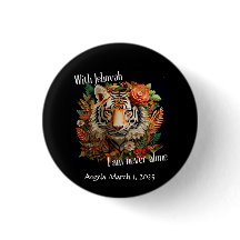 JW Baptism Keepsaké Gift-Personlig Pin-Button