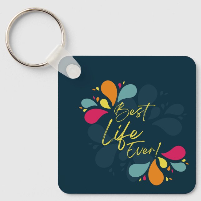 JW Bästa livet någonsin! Nyckelkedja Nyckelring (Framsida)