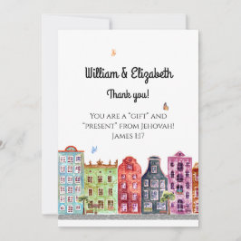 JW C.O. & Tack-nytt tilldelningskort Inbjudningar