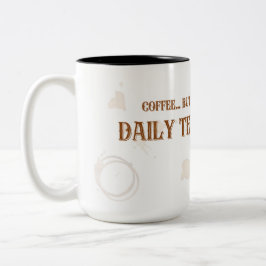 JW Coffee... men första Mugg för bröder.