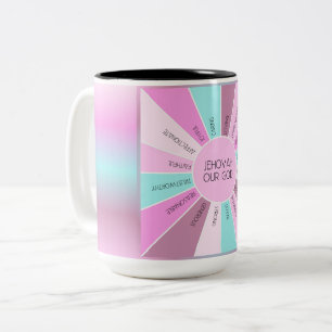 JW-egenskaper hos vår Gud Jehovah Coffee Kopp