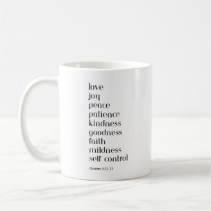 JW Fruitages of the Spirit mugg
