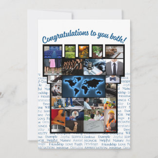 JW Gratulerar på Couple Bethel Acceptance Card Tack Kort