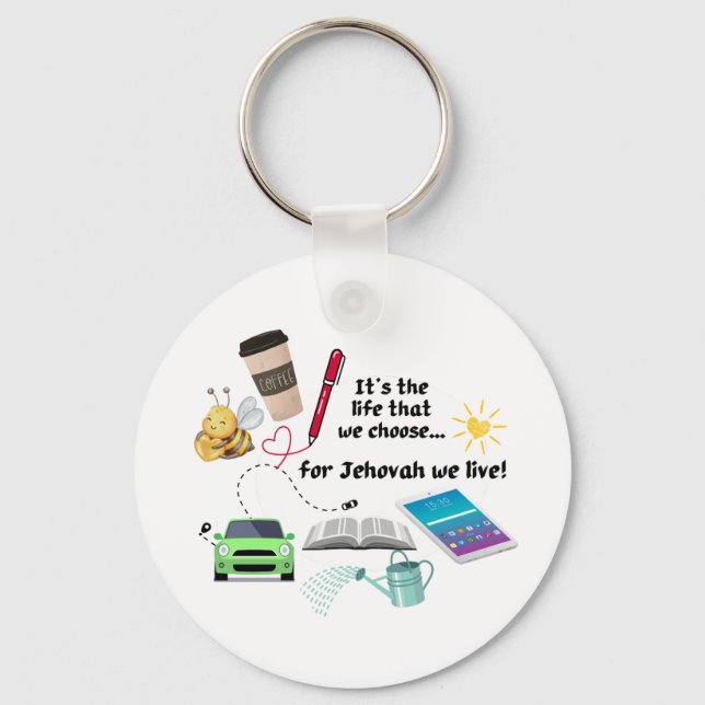 JW Keychain for Pioneers Nyckelring (Framsida)