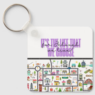 JW Keychain för pionjärer! "För Jehovah vi lever" Nyckelring