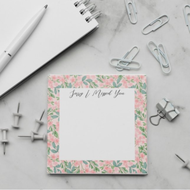 JW Mission Supply beklagar att jag missat din rosa Post-it Block (Skapare uppladdad)