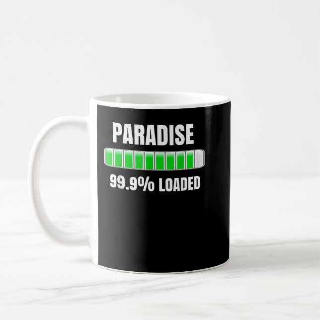 JW Org Jehovah's Witnesses Gift Paradise Loading Kaffemugg (Vänster)