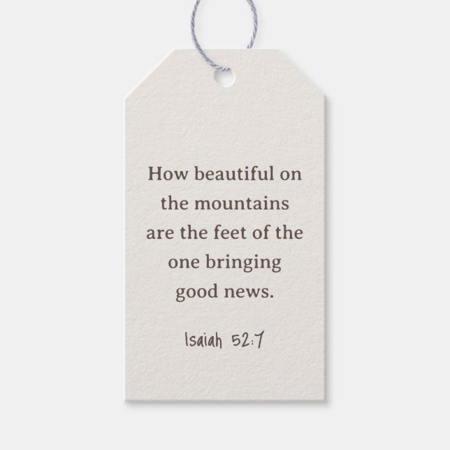 JW Pioneer Märkre | JW Gift-Märkre Presentetikett (Framsidan)