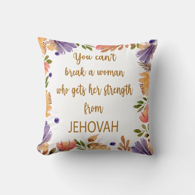 JW Sister-offertgåva  Kudde (Framsida)