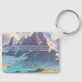 JW Tack for Shepherding Us Elders Nyckelring