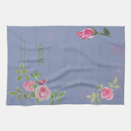 JW year text customize with calendar  Kökshandduk