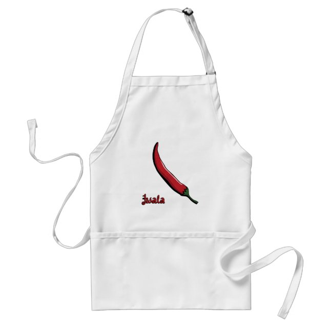 Jwala Chili Pepper Apron Förkläde (Framsidan)