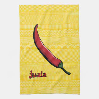 Jwala Chili Pepper Kitchen Towel Kökshandduk