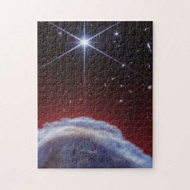 JWST-bild av Horsehead Nebula Pussel (Vertikal)