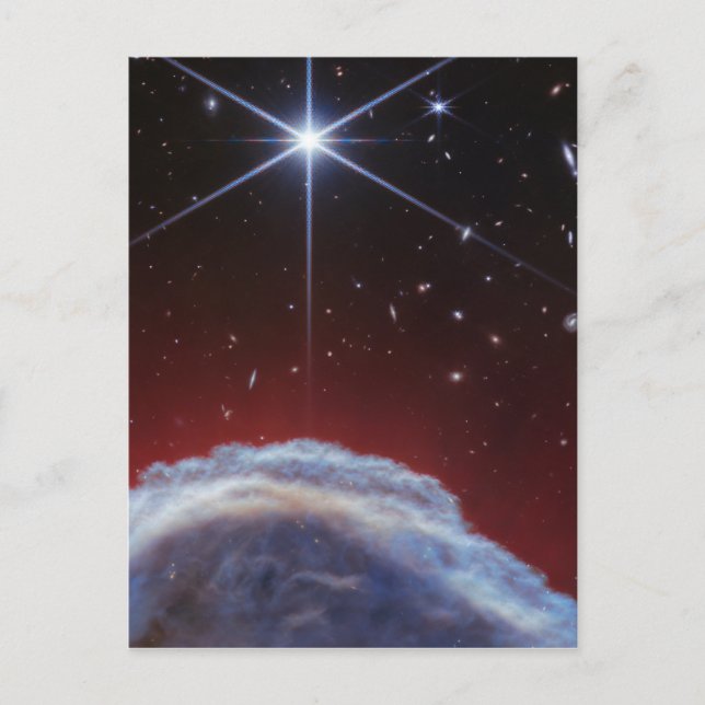 JWST-bild av Horsehead Nebula Vykort (Framsida)